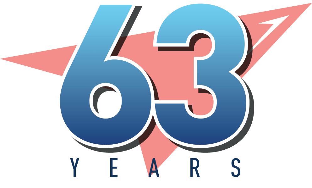 Celebrating 63 years of Pennant! 1 63 logo
