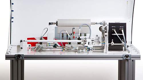 New product launch - GenSkill MK2 1 A hardware device, showing a multitude of parts. This includes cables, nuts and bolts.