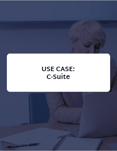Use case C Suite