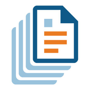 heavy volumes of content icon