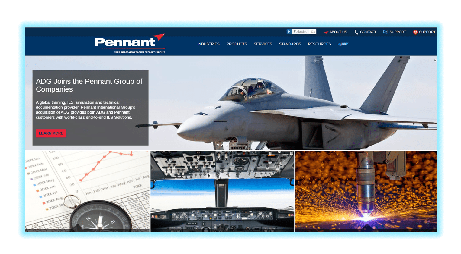 New PENNANT IPS Website! 1 website new