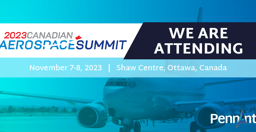 Walking the floor at the Canadian Aerospace Summit 2023
