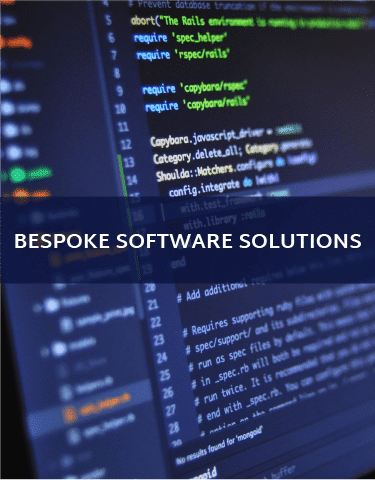 Bespoke software solutions