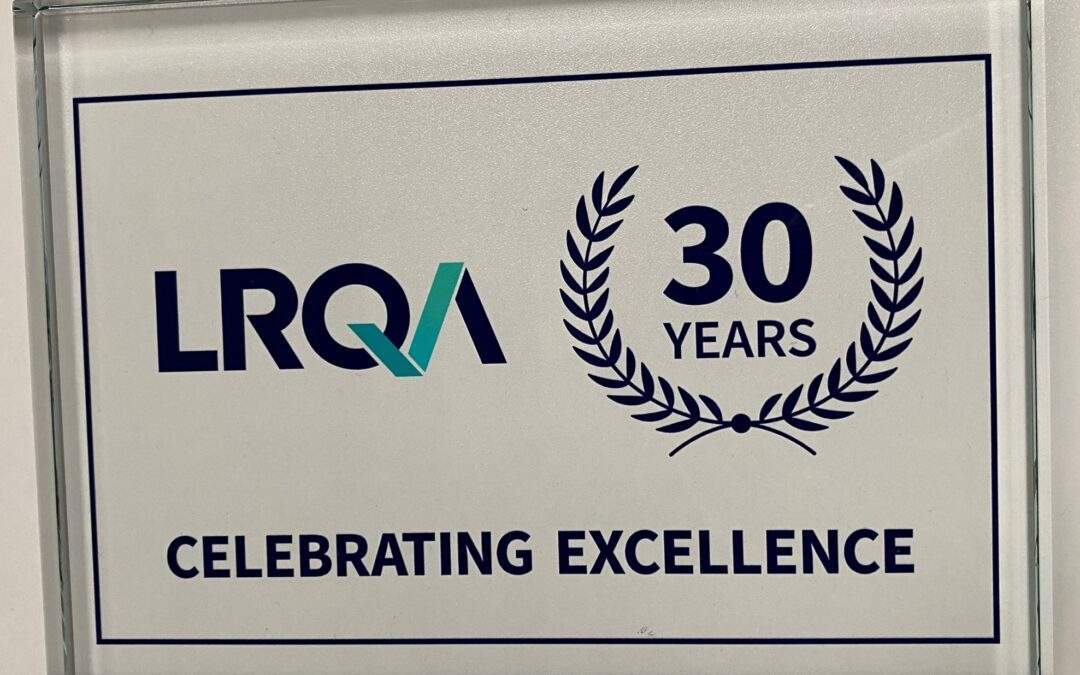 Celebrating 30 Years of LRQA Certification