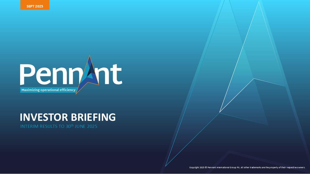 Pennant Interim Results Sept 2025