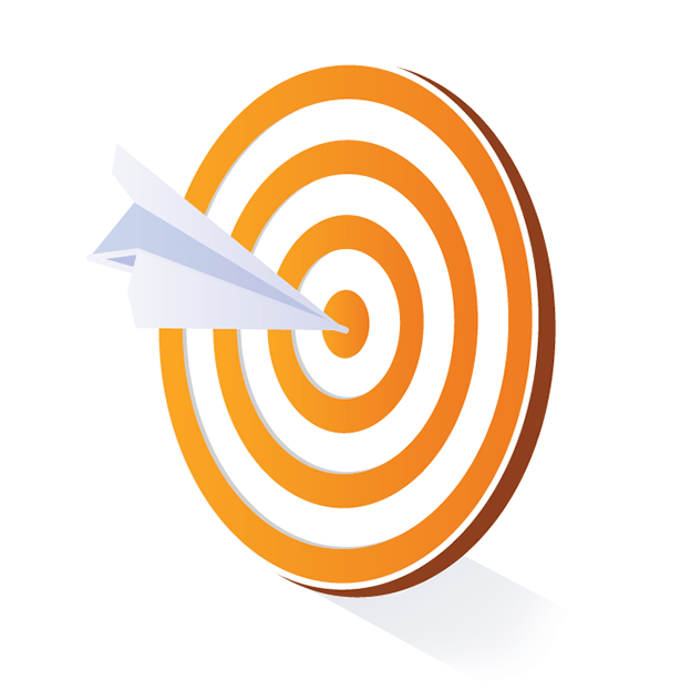 Data Analysis Iso Vector 7 paper dart target iso illustration