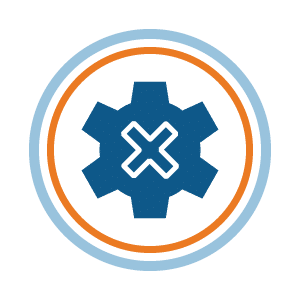 minimize disruption icon