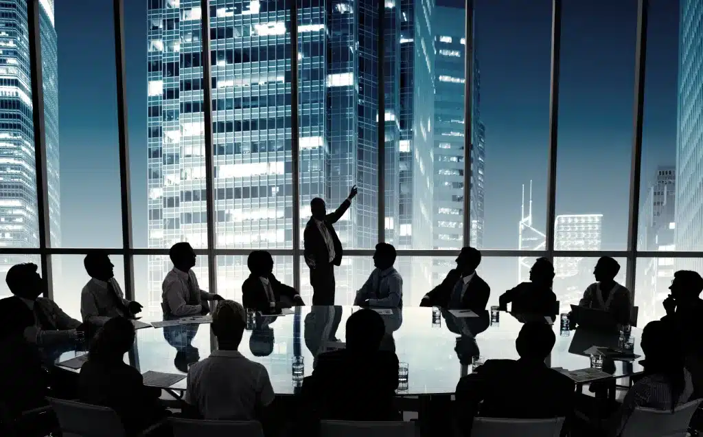 business people board room meeting